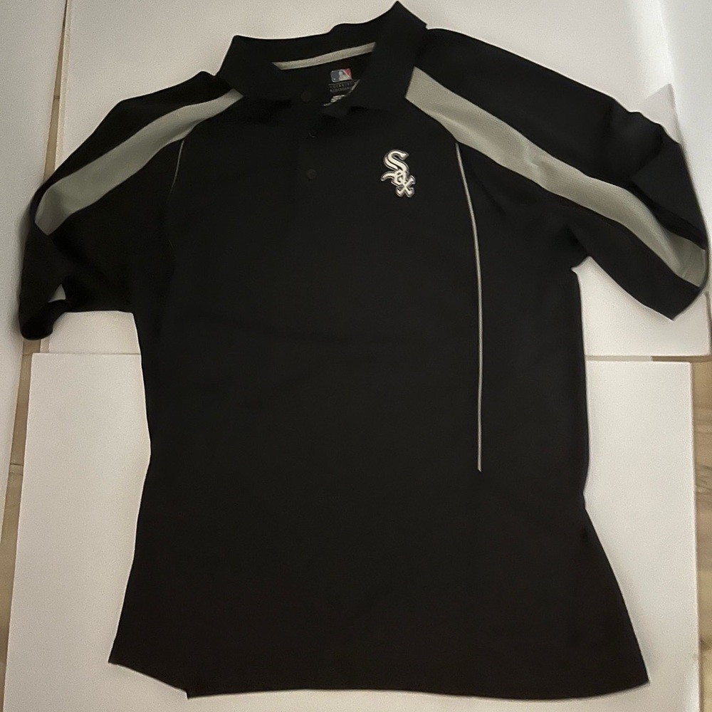 Chicago White Sox Black Polo Shirt MLB Baseball Men's Size X Large
